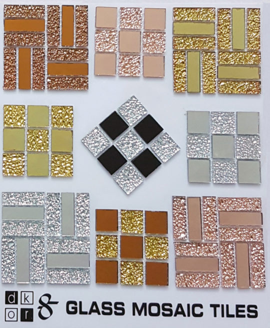 Dkor8 Glass Mosiac Tiles